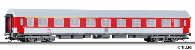 Passenger car 1st/2nd class type Y/B 70<br /><a href='images/pictures/Tillig/16658_HM.jpg' target='_blank'>Full size image</a>